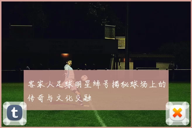 客家人足球明星绰号揭秘球场上的传奇与文化交融